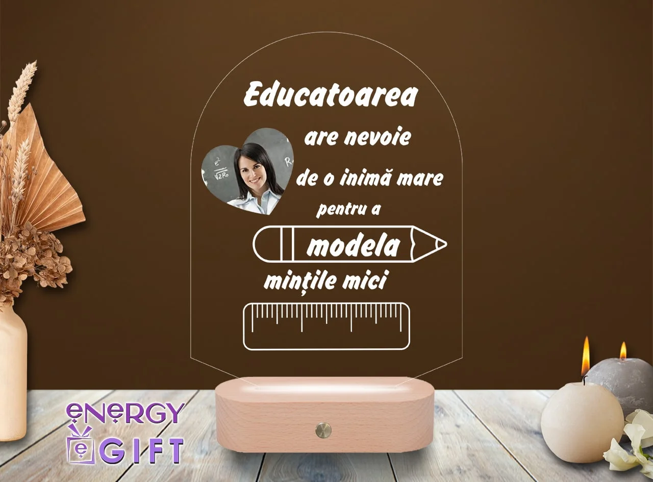 Cadouri personalizate pentru educatoare